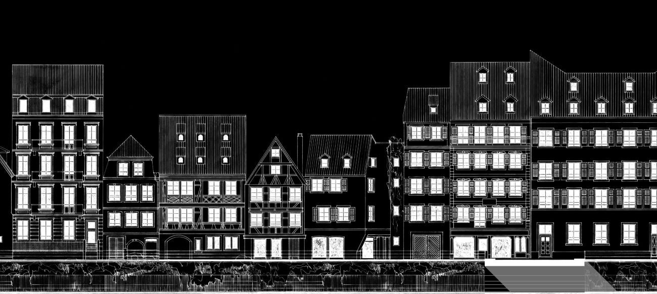 façade quai des Bateliers